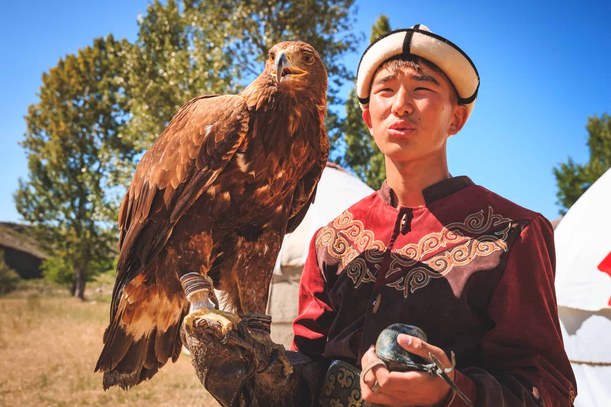 eagle hunting