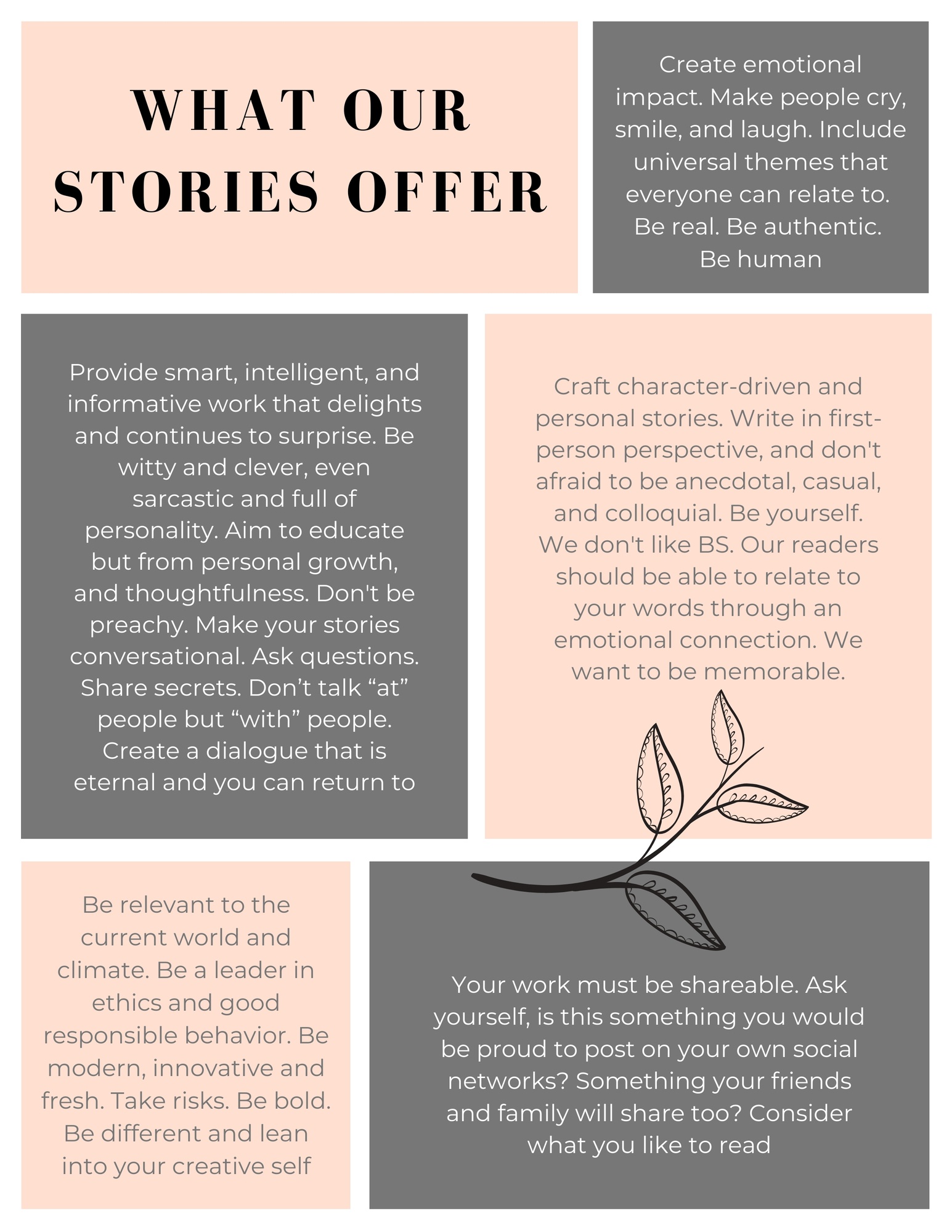 contributor brief