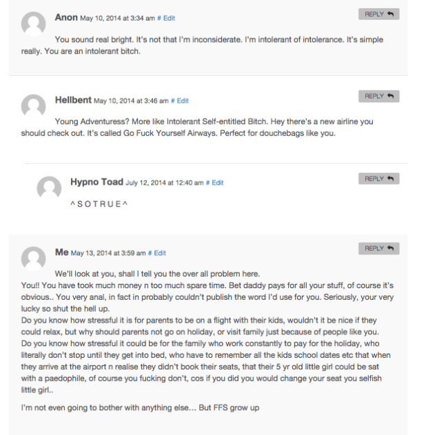 hate comments